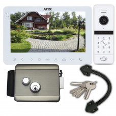 Комплект СКУД ATIX KIT-1 (монитор 7 дюймов/вызывная панель 115 градусов/электромеханический замок) Комплект СКУД ATIX KIT-1 (монитор 7 дюймов/вызывная панель 115 градусов/электромеханический замок)
