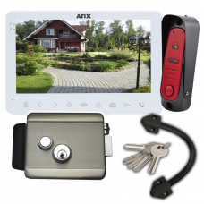 Комплект СКУД ATIX KIT-1 (монитор 7 дюймов/вызывная панель 110 градусов/электромеханический замок) Комплект СКУД ATIX KIT-1 (монитор 7 дюймов/вызывная панель 110 градусов/электромеханический замок)