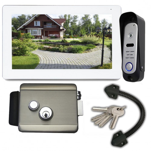 Комплект СКУД ATIX KIT-1 (монитор 10 дюймов/вызывная панель 110 градусов/электромеханический замок)