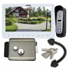 Комплект СКУД ATIX KIT-1 (монитор 7 дюймов/вызывная панель 110 градусов/электромеханический замок) (kl-8) Комплект СКУД ATIX KIT-1 (монитор 7 дюймов/вызывная панель 110 градусов/электромеханический замок) (kl-8)